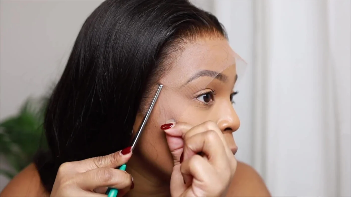 REPOST- All you need to know: Cutting THE LACE off your wig| CELEBRITY TIPS & TRICKS | Glueless | Myfirstwig