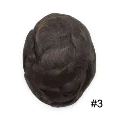 Supplier Mens Toupee French Lace TOP Hair Systems Realistic