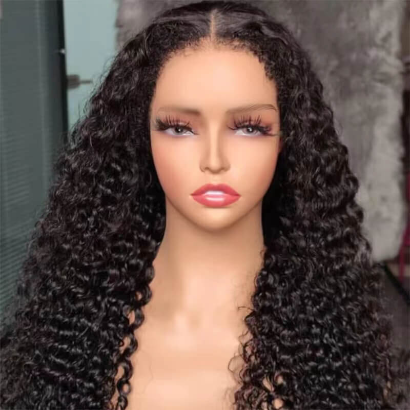 4C Curly Hairline For Women 2023 Baby hair 180% Density