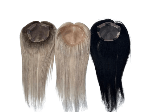 6X6 100% Human Hair Topper Mono Ready To Shipping For Women