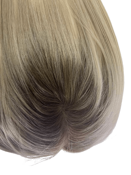 6X6 100% Human Hair Topper Mono Ready To Shipping For Women