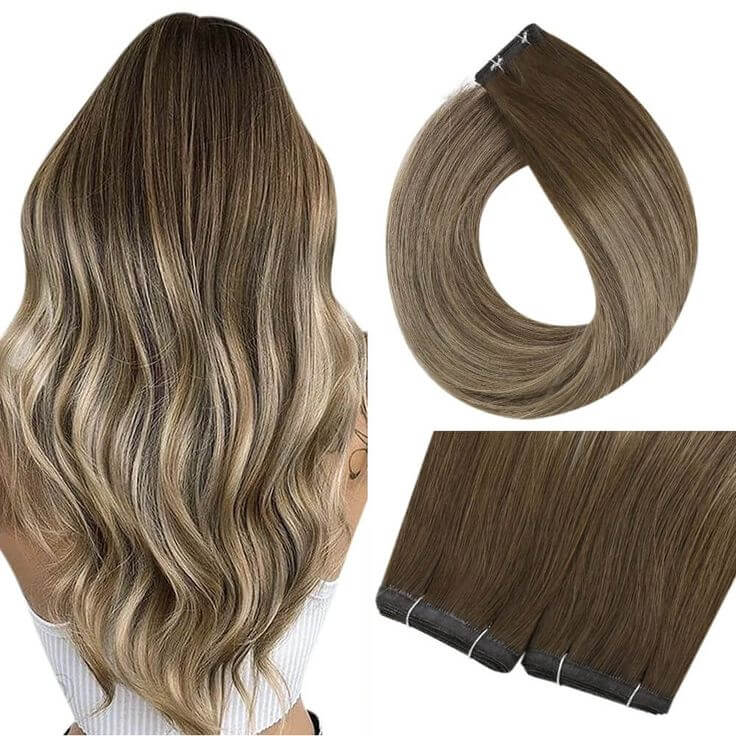 flat_silk_weft_extensions 