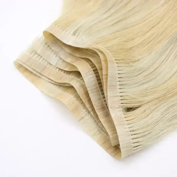 12A grade human hair extension beaded weft hair extension