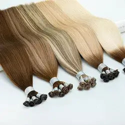 Wholesale Cuticle Aligned  hand tied Weft virgin Hair Extension