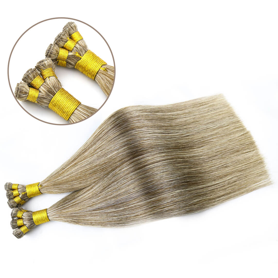 Wholesale Cuticle Aligned  hand tied Weft virgin Hair Extension