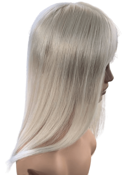 Top light MONO top Human Hair topper for thin hair women