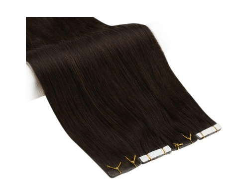 50G Injection Tape in Human Hair Extension Balayage Brown #3/8/22