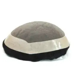 Mono toupee Replacement Hair System Soft Poly Skin Around