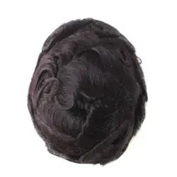 Mono toupee Replacement Hair System Soft Poly Skin Around