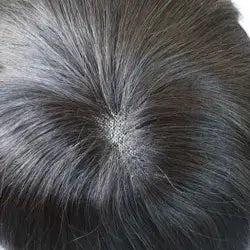 Mono toupee Replacement Hair System Soft Poly Skin Around