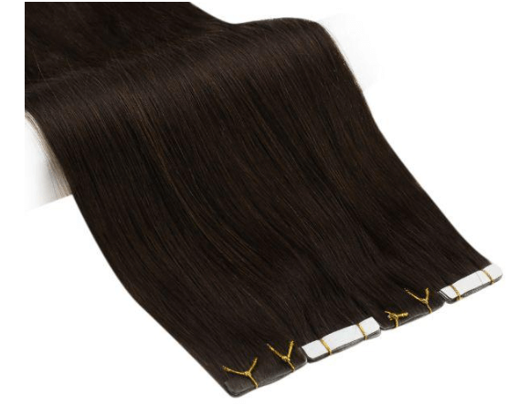 50G Injection Tape in Human Hair Extension Balayage Brown #2