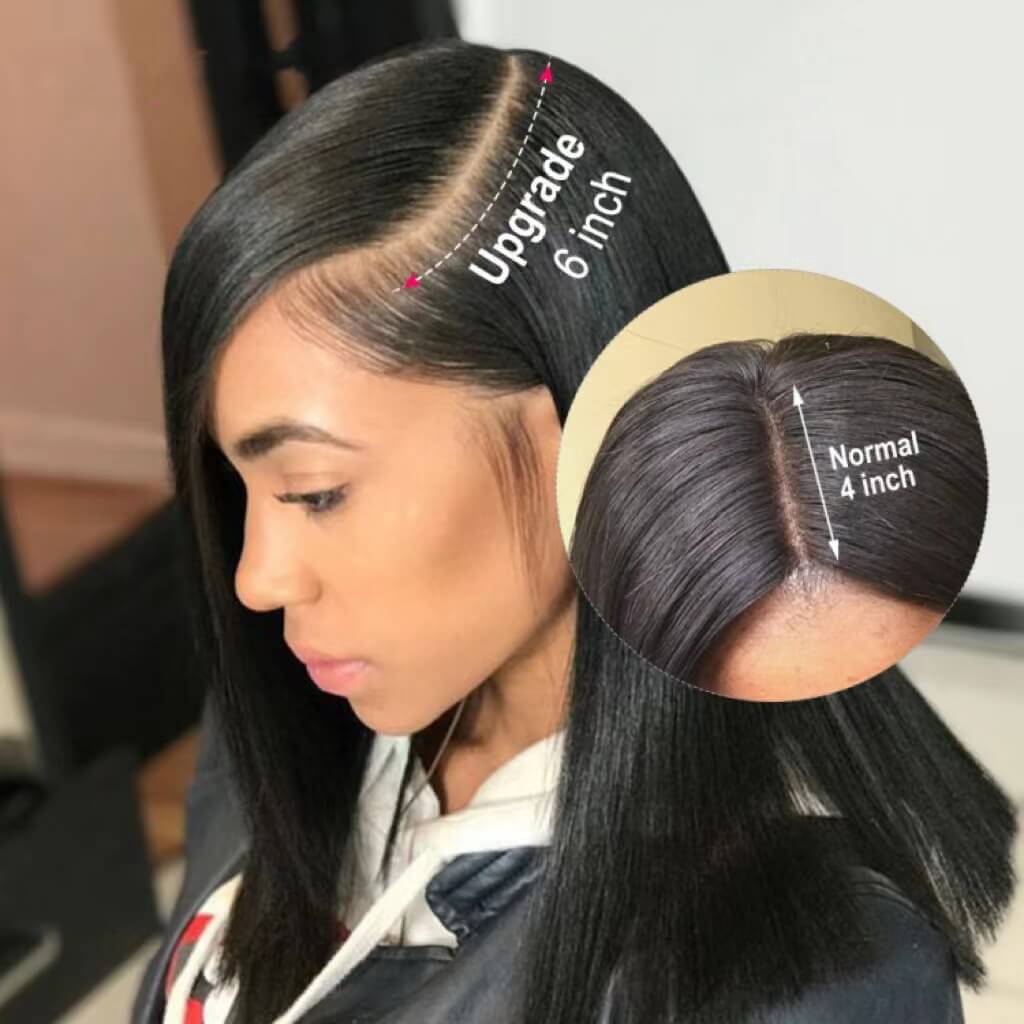 Straight Hair  13*6 Lace Frontal Wig High Quality Wigs 180% Density