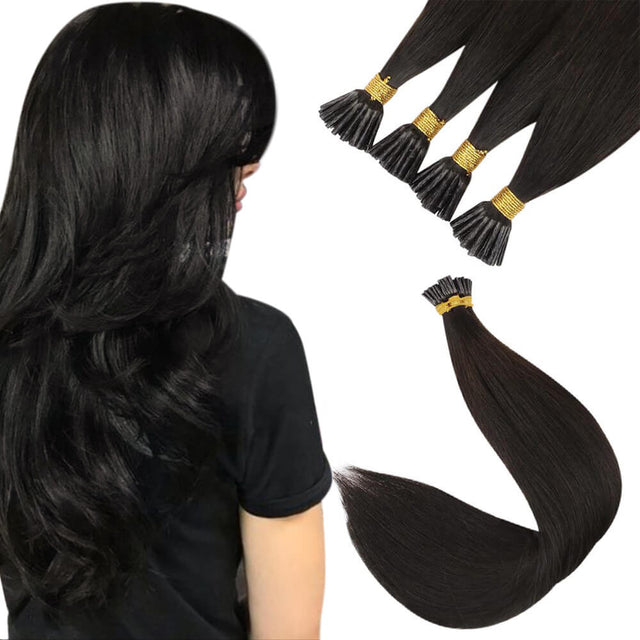 18 inch hair extensions 100% virgin hair wholesale i tip