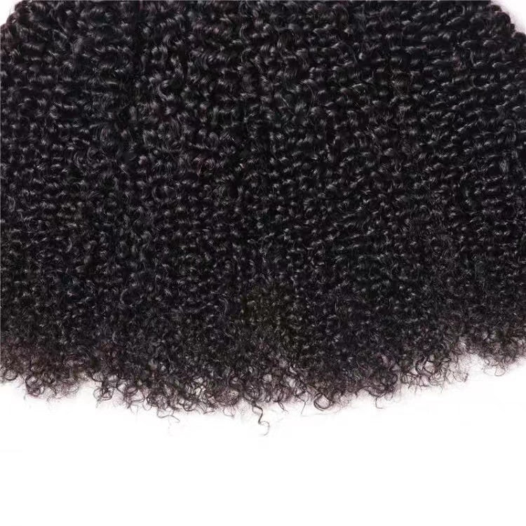 Brazilian Kinky Curly Virgin Hair 3 Bundles  Kinky Curly Human Hair WeaveHuman Hair Weave 8-28 Inch For Sale