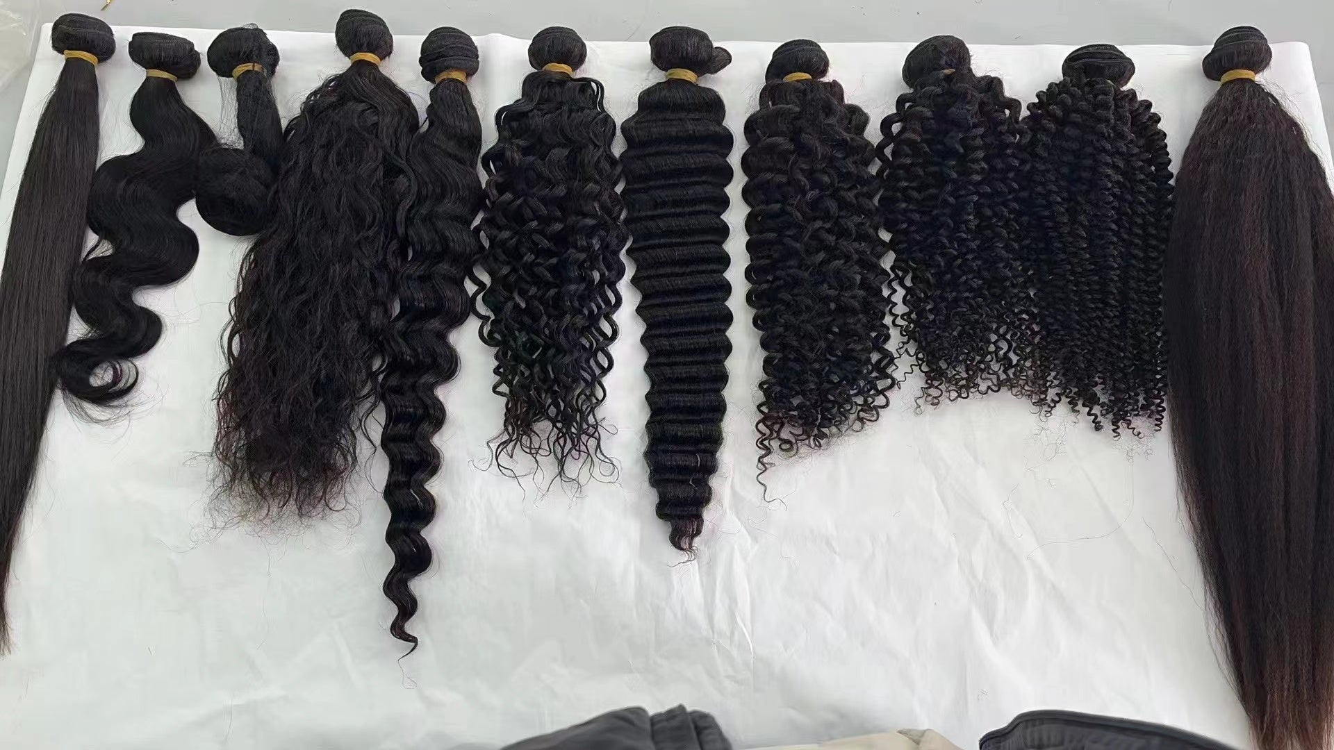 HD Lace Closure 5x5 With3 Bundles Straight Weave Virgin Human Hair Bundle Deals