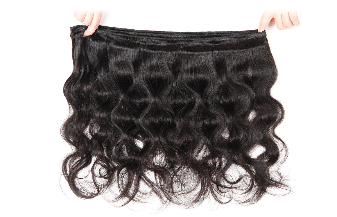 3Bundles with13*4 Lace Closure Brazilian Body Wave Human Hair Closure Lace Hair Extensions