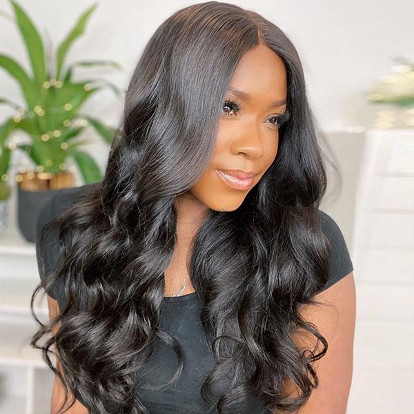 5X5 HD Lace Closure Body Wave Wig200%Density