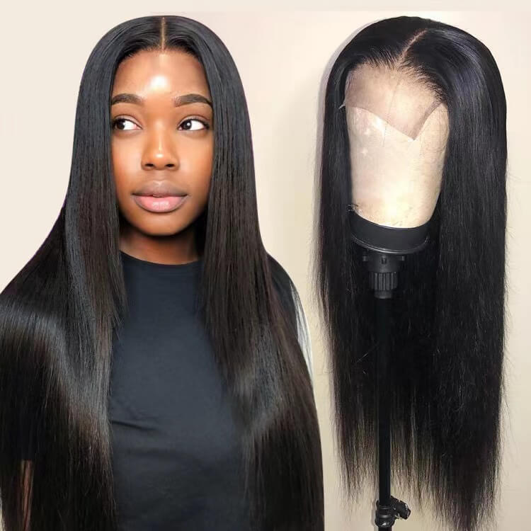 straight lace wigs 5*5HD closure wig Real Human Hair Wigs