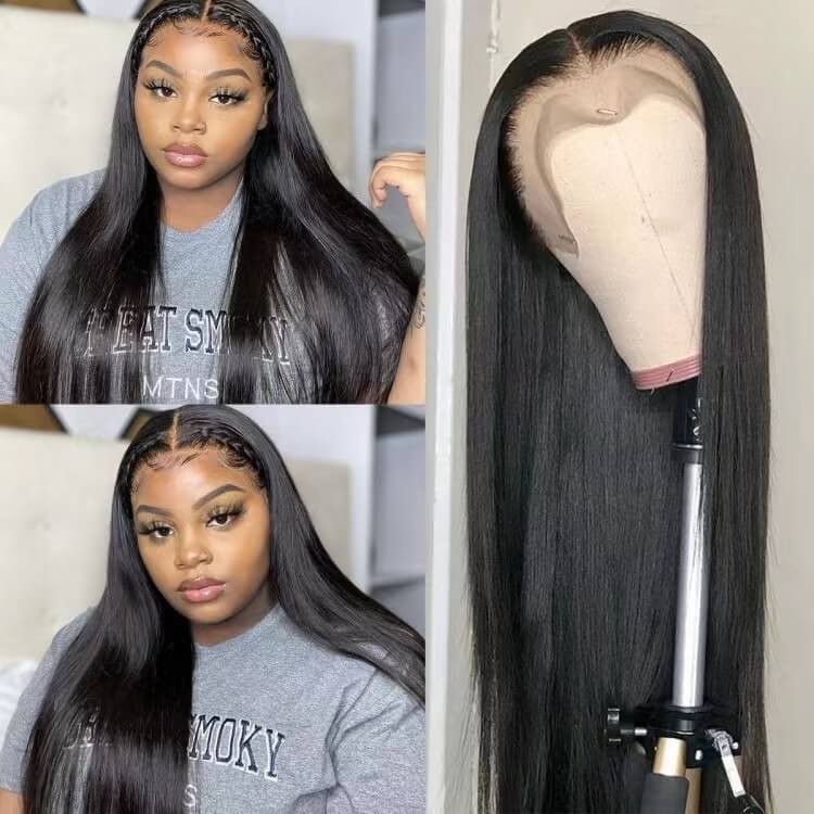 straight lace wigs 5*5HD closure wig Real Human Hair Wigs