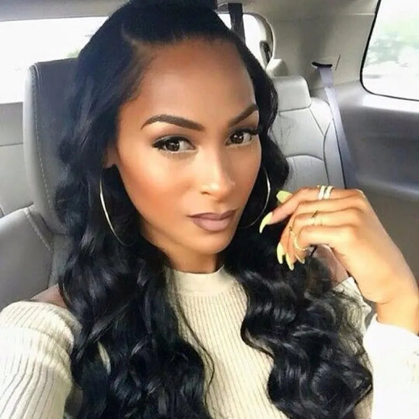 13*4 Lace Frontal Closure Loose Wave Human Hair high quality Extensions Brazilian