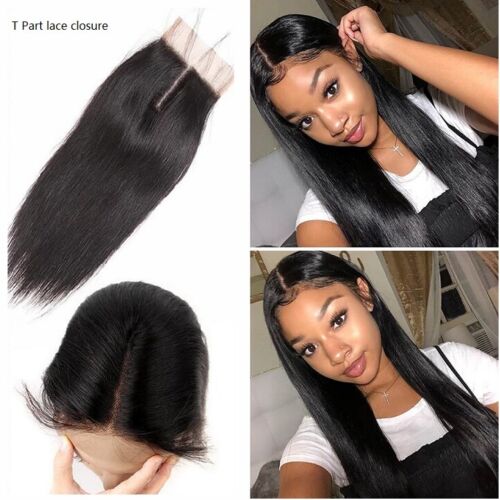 1 Piece Straight Human  virgin Hair Closure Brazilian 4x4 Lace Closure