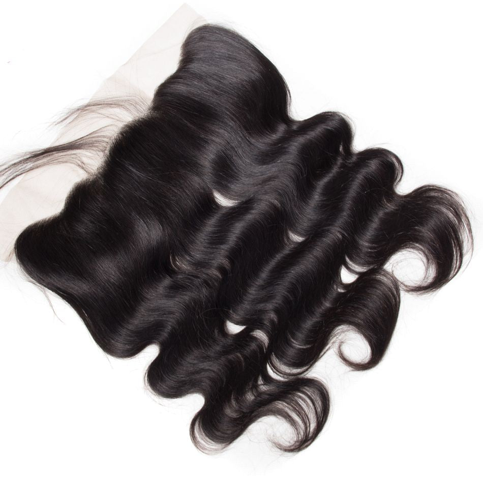 Body Wave 13x4 Lace Frontal Human Hair Wigs Natural Brazilian